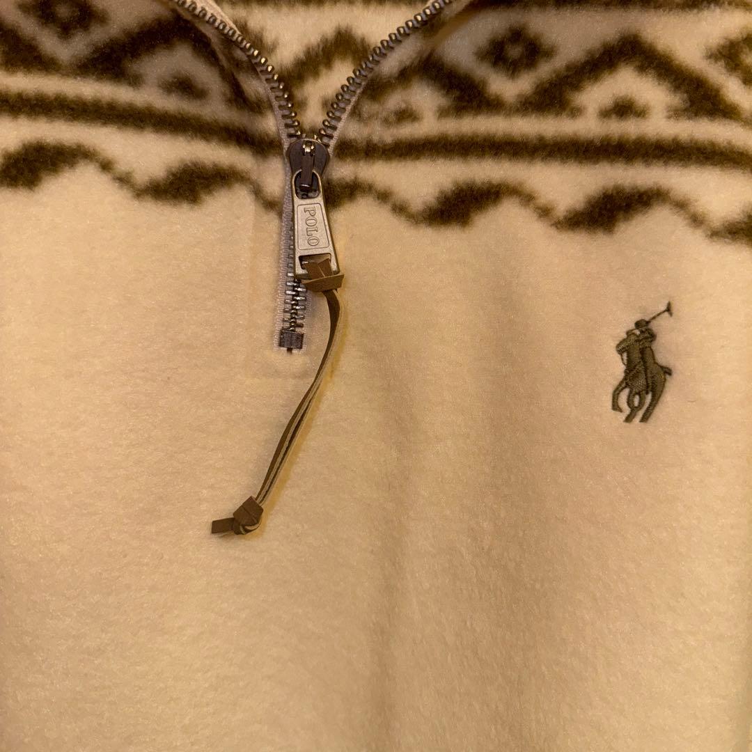 【美品】ラルフローレン POLO ハーフジップ 希少