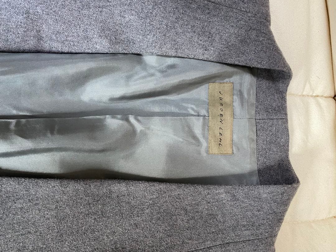 【美品】JURGEN LEHL ノーカラージャケット 90s