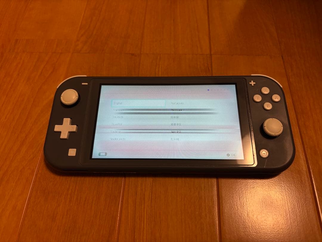 Nintendo Switch Lite グレー ジャンク　箱付き
