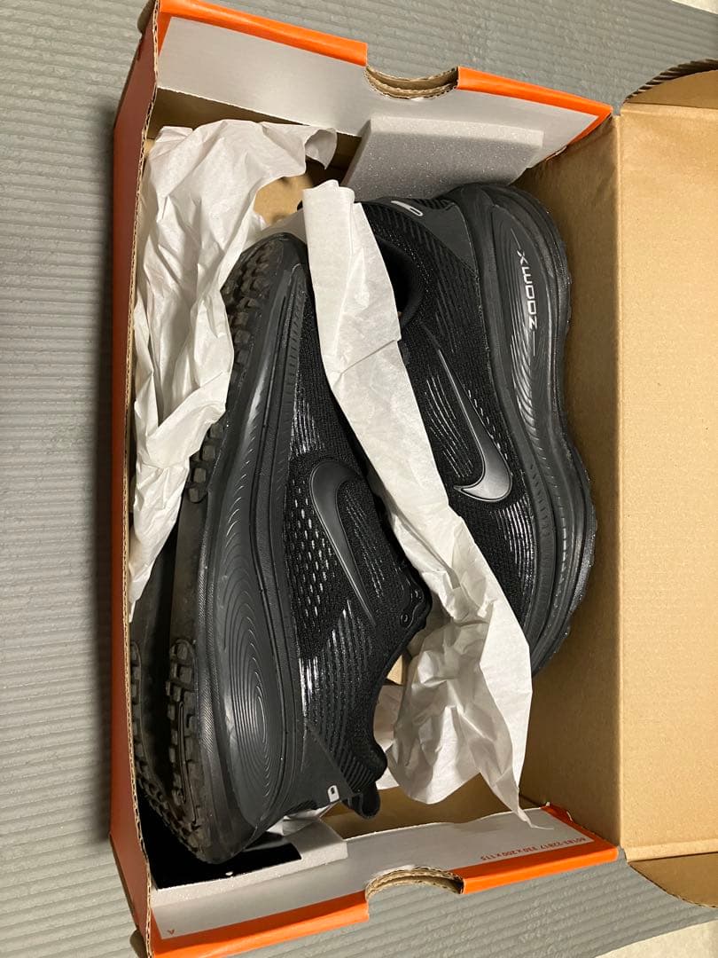 NIKE ボメロ18 ブラック スニーカー ランニング24cm