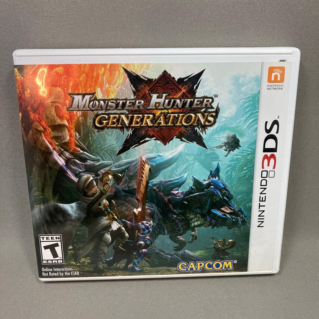 モンスターハンター ジェネレーションズ モンスターハンターX 北米版 海外版