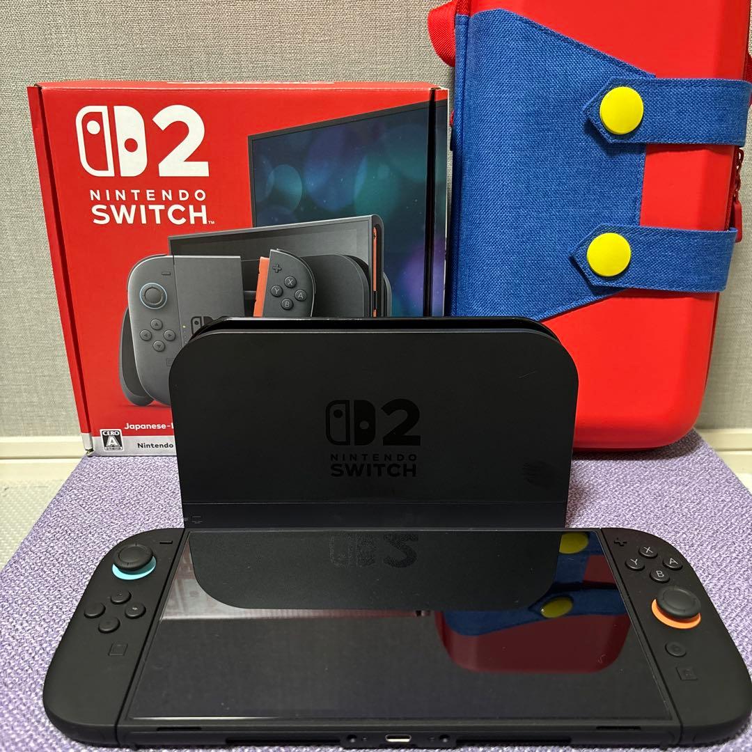 ⭐︎NintendoSwitch2 マリオカートワールドセット➕ハンドル・ケース⭐︎