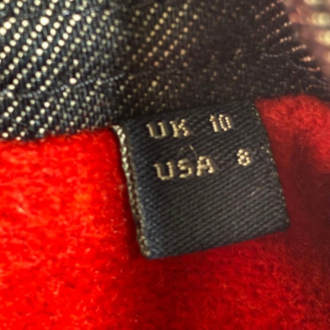 BURBERRY バーバリー デニム コート ノバチェック Aライン