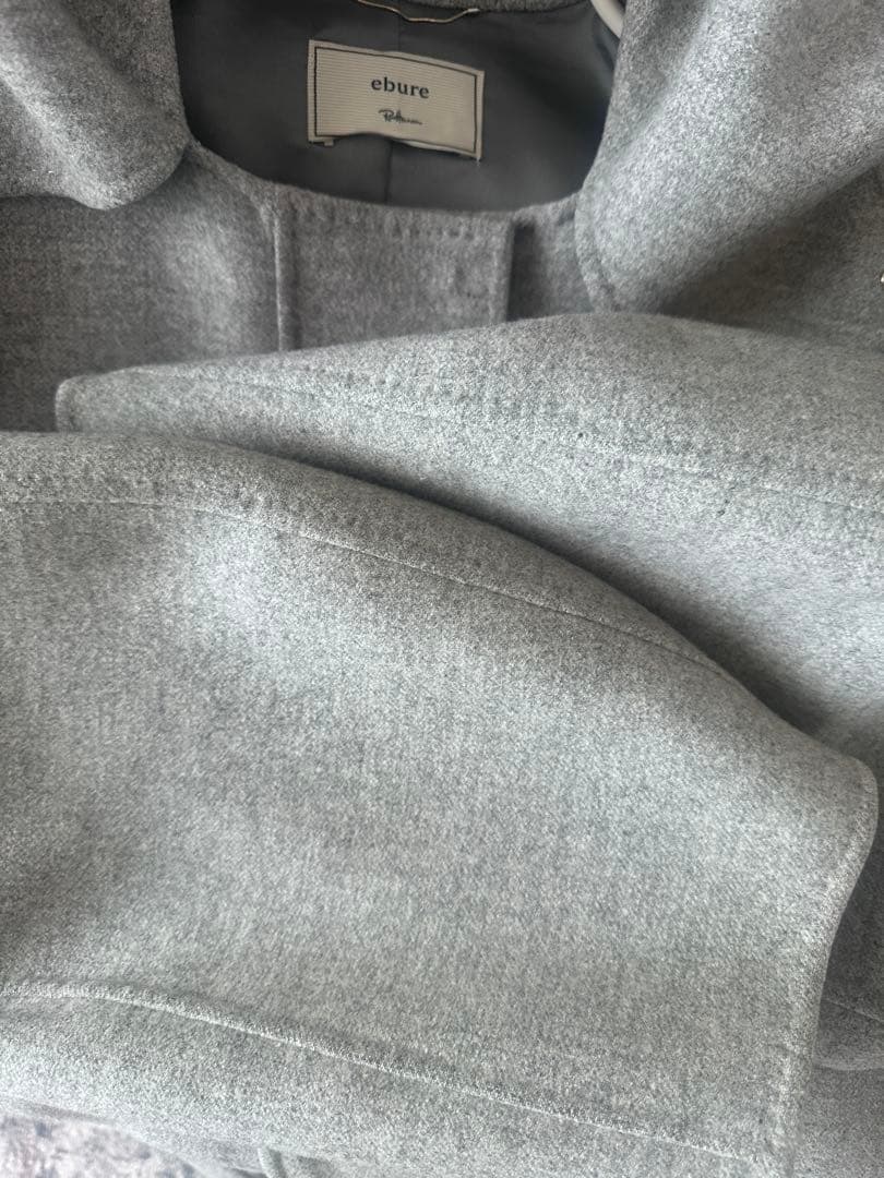 〈美品〉ebure RH別注　リュクスメルトンコート