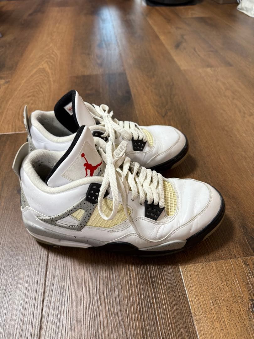 年末セールNIKE GOLF AIR JORDAN 4 WHITE CEMENT