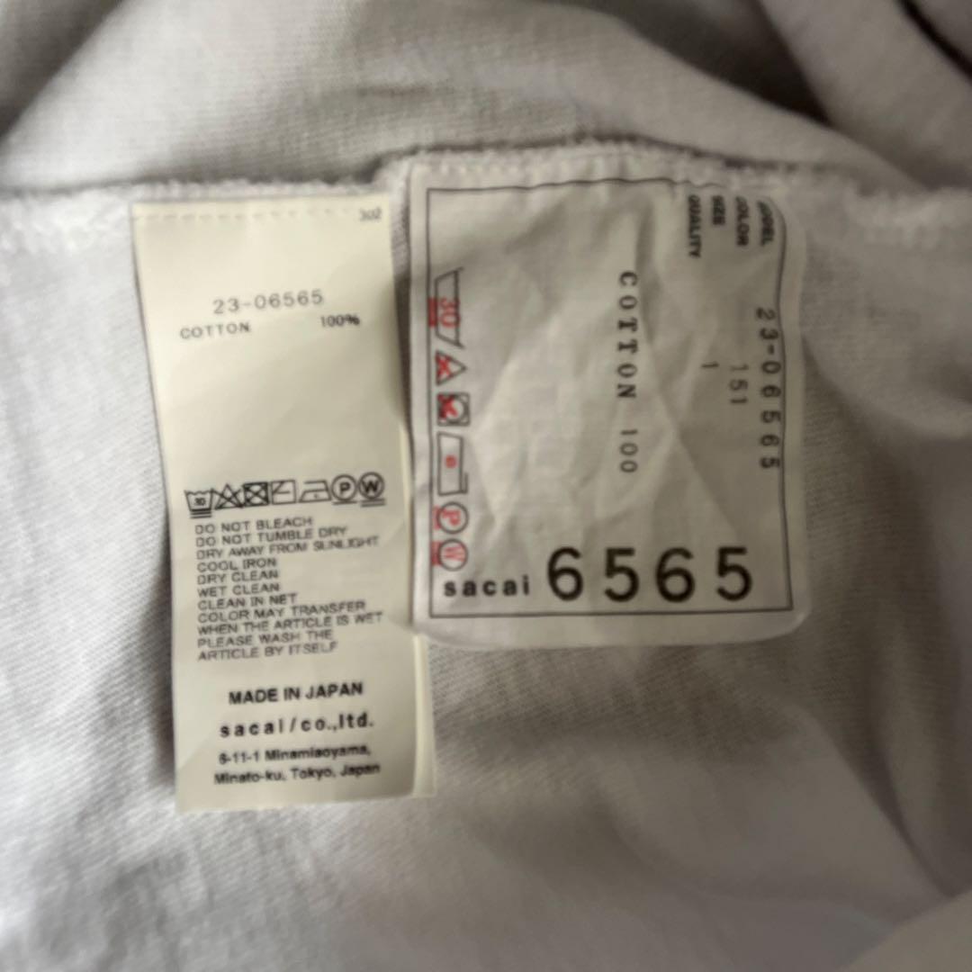 sacai 23ss ビスチェタンクトップ 23-06565 /YT