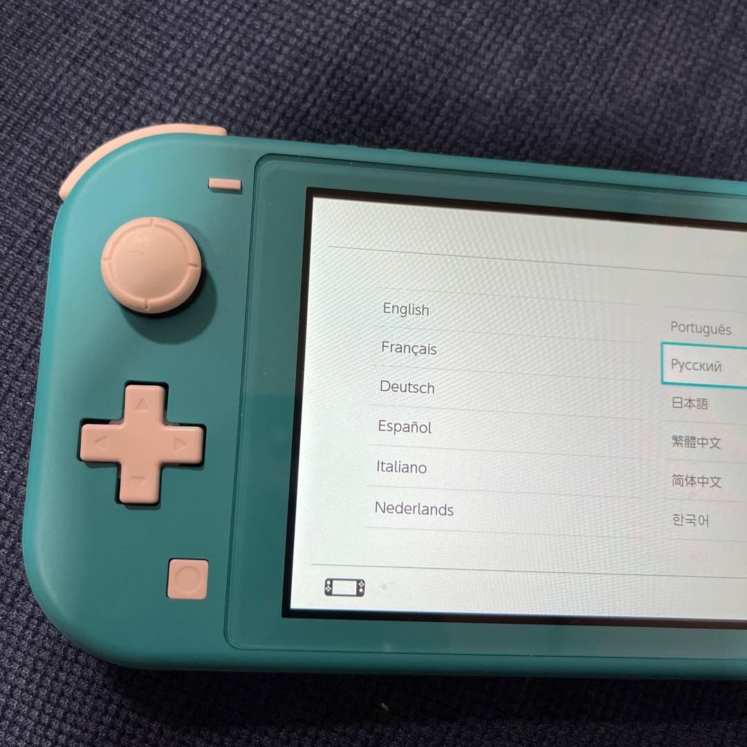 Switchライト　ターコイズ　本体