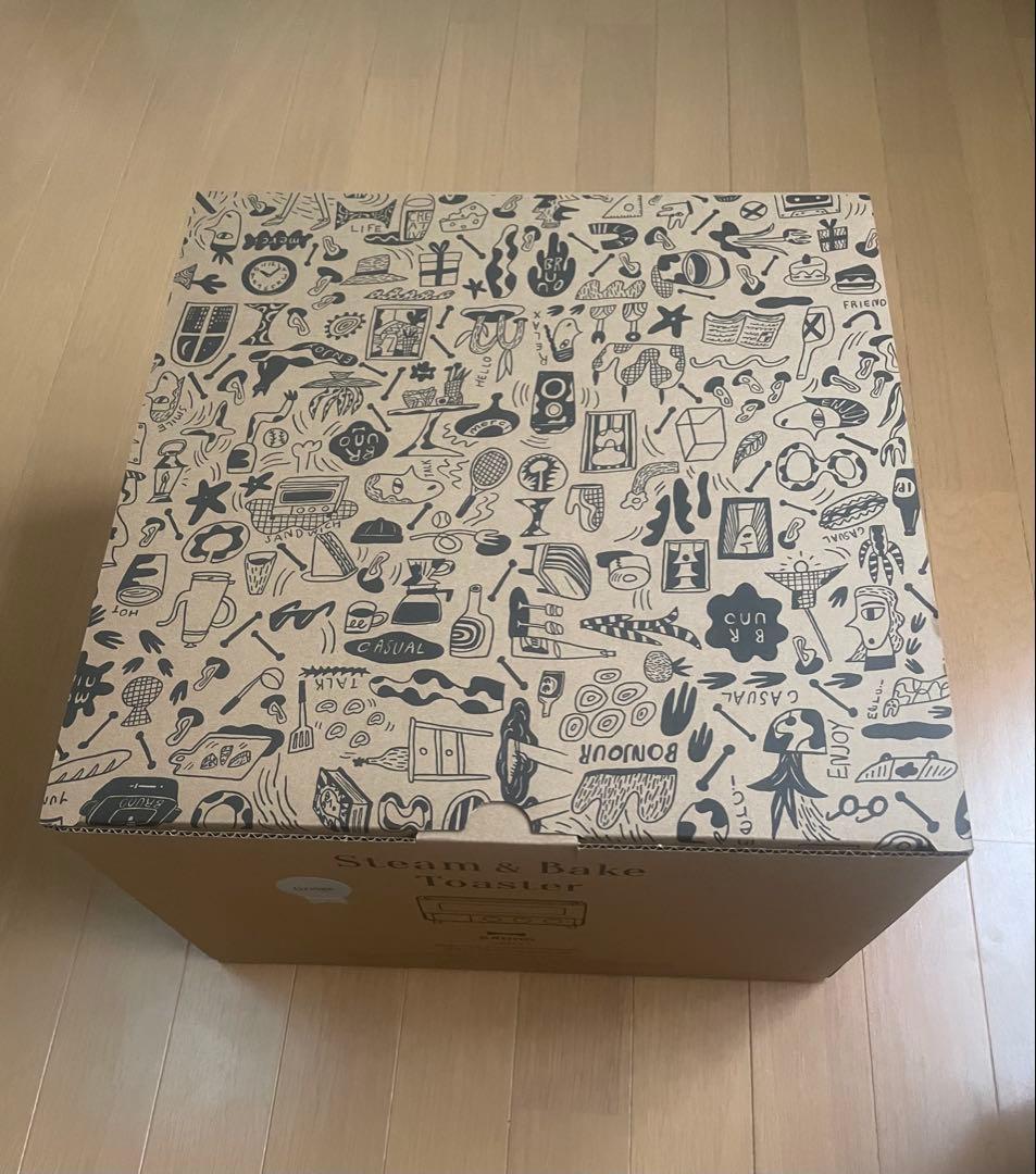 【新品未開封】ブルーノ　スチーム＆ベイクトースター　グレイジュ