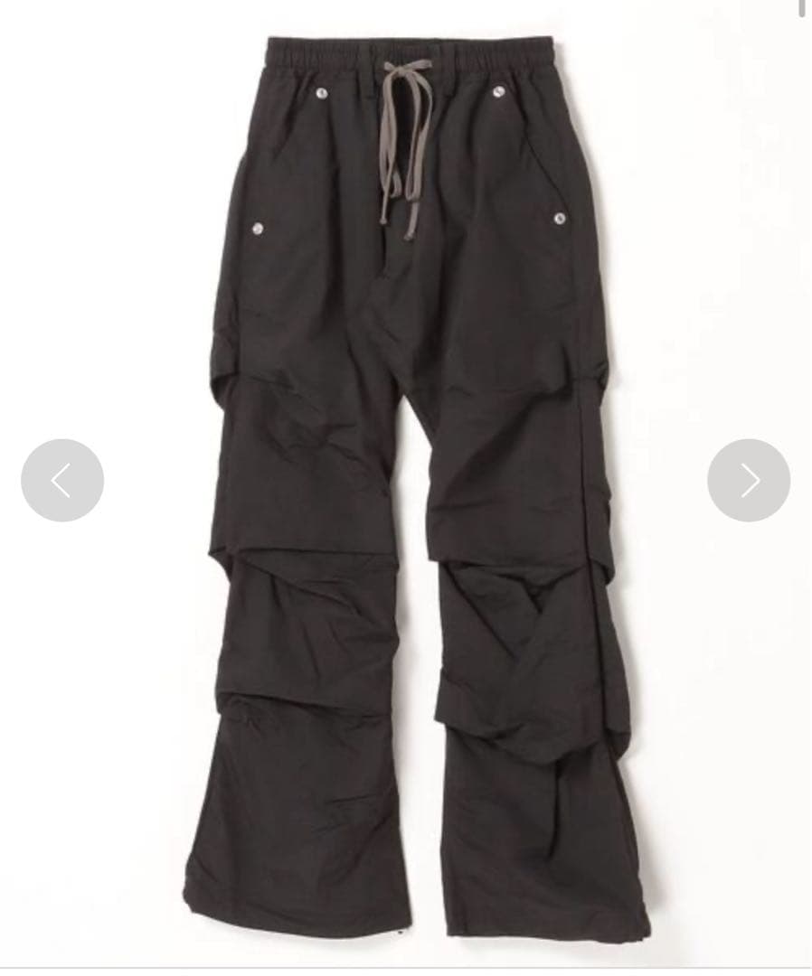 A.F ARTEFACT タック スリムバギー パンツ