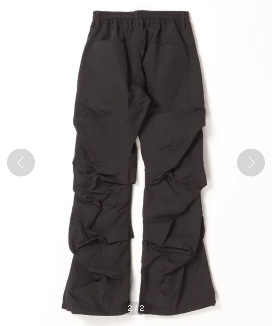 A.F ARTEFACT タック スリムバギー パンツ