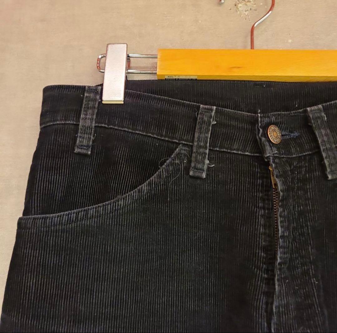 1989年製USA製 リーバイス 519-1558 ブラック コーデュロイパンツ