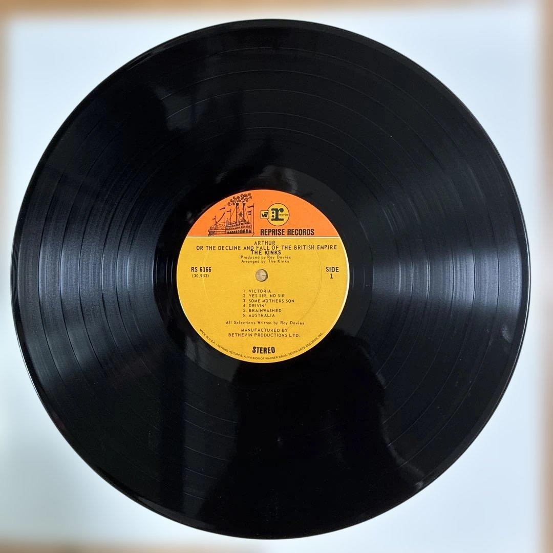 キンクス 名盤 レコード アーサー USオリジナル盤