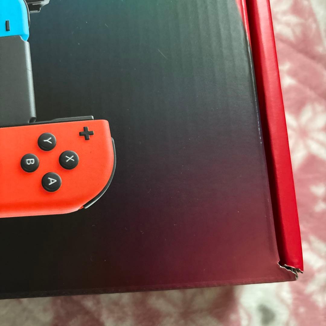 Nintendo Switch 本体 青とオレンジのJoy-Con 新品