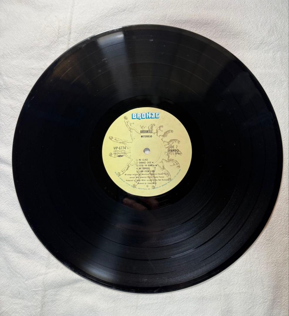 MOTÖRHEAD「Overkill」日本盤LP