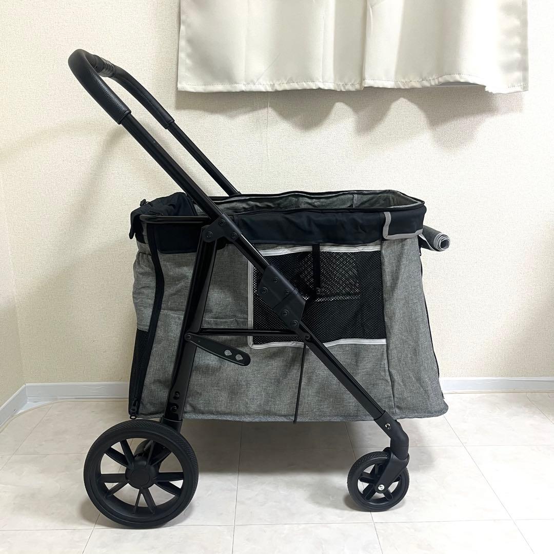 新品 ⭐️ Totoro ball ペットカート 小型犬 中型犬 深型 グレー