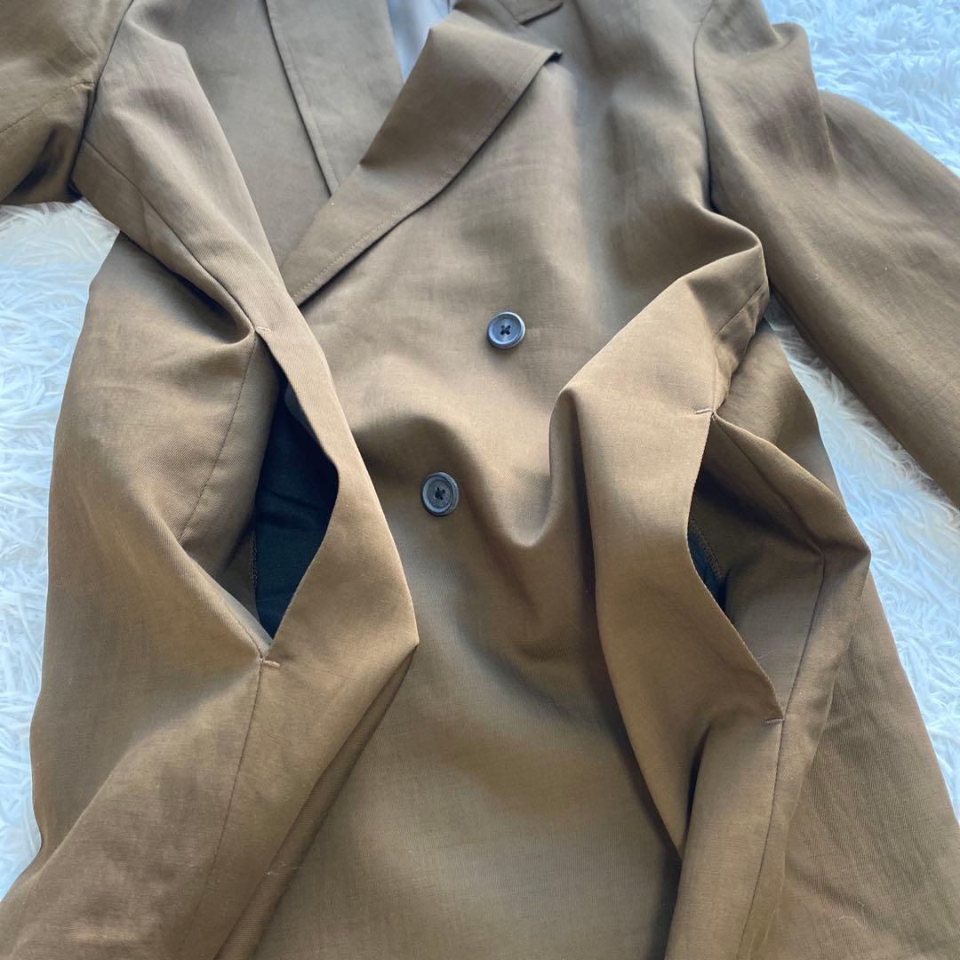 MAISON SPECIAL メゾンスペシャル　ダブル　セットアップ　ブラウン