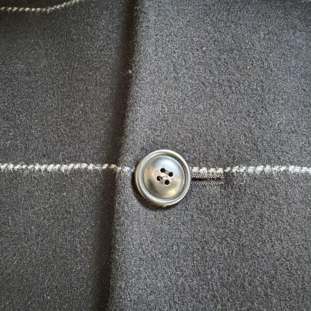 【オフホワイト】極美品✨2021aw コレクション シングルブレスト コート