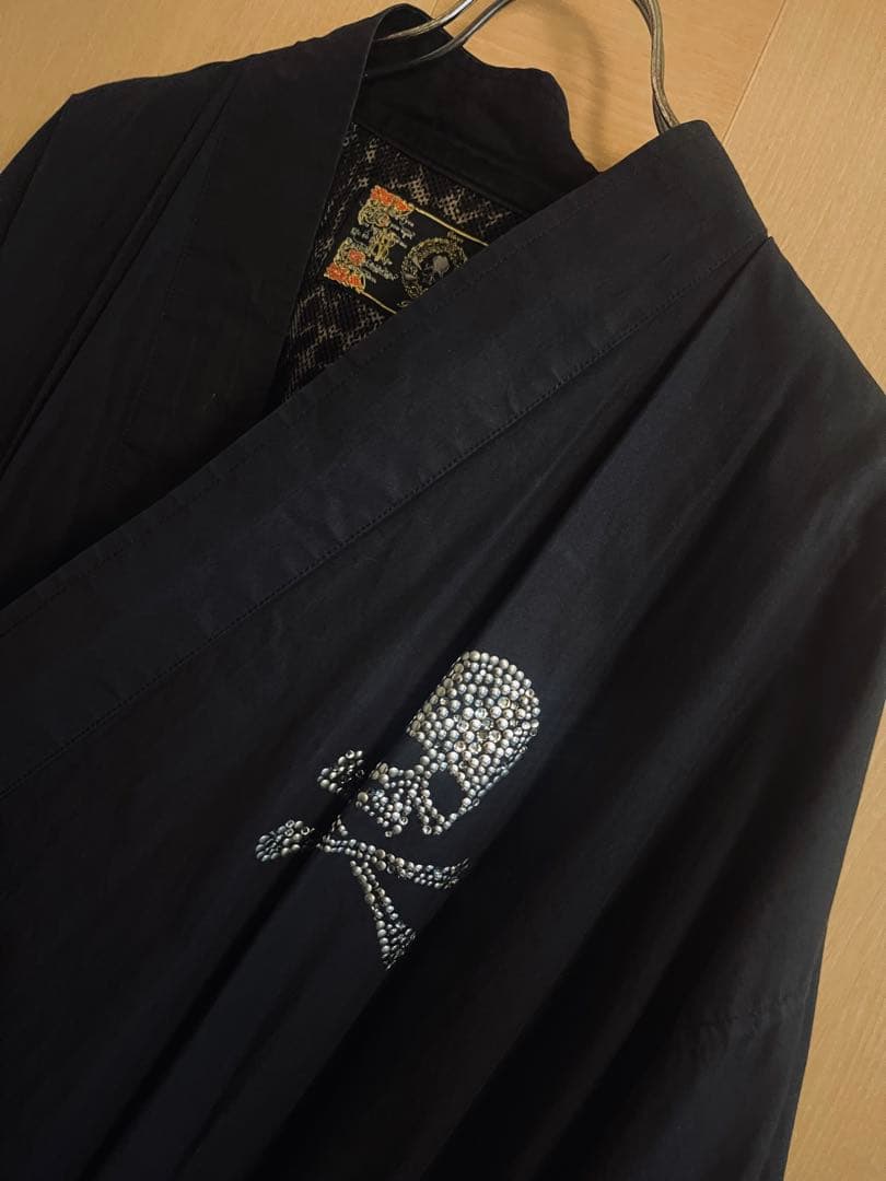 Roen 狼煙 KIMONO SUITS 上下セットアップ HYDE着 ♂Ｌ　黒