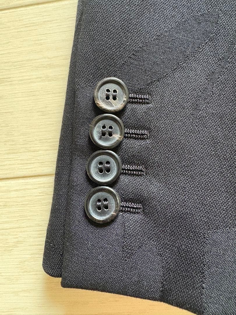 SAINT LAURENT テーラードジャケット 木の葉模様