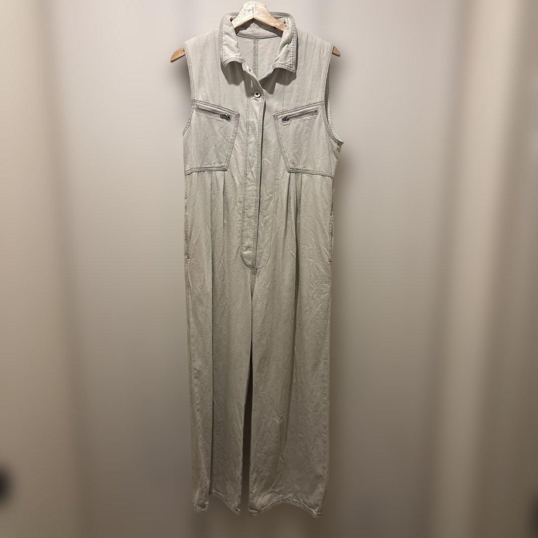 サロペット・オーバーオール・オールインワン AMERI MEDI GRUNGE DENIM WIDE ROMPERS xs