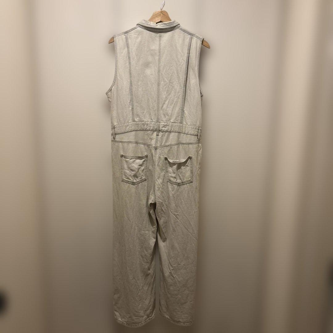 サロペット・オーバーオール・オールインワン AMERI MEDI GRUNGE DENIM WIDE ROMPERS xs