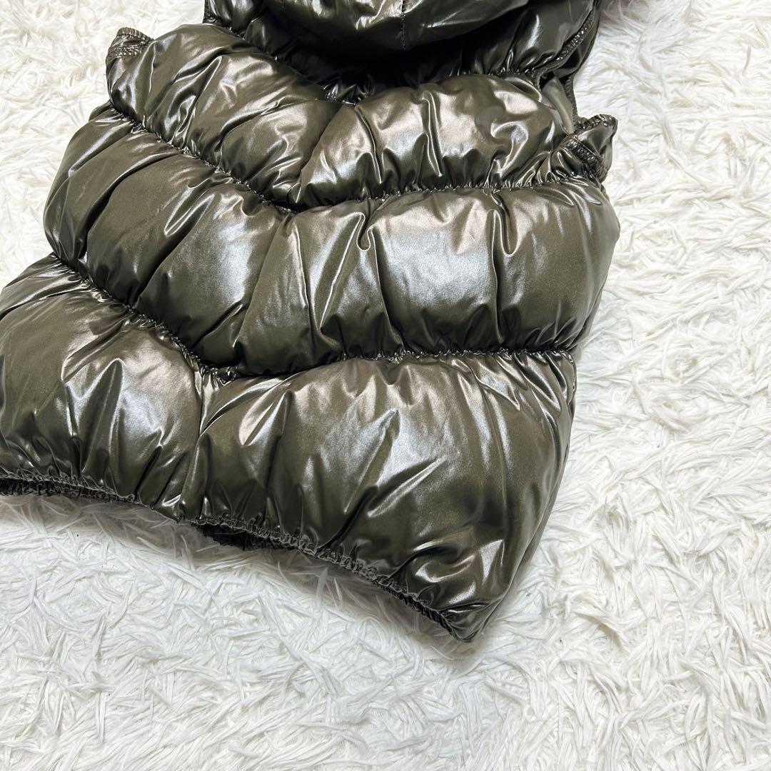 極美品 OLD GAP ダウンベスト y2k 平成ギャル お兄系 ファー 茶色