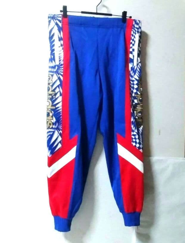超希少 adidas オリジナルス ジャージ パンツ デサント製 ヴィンテージO