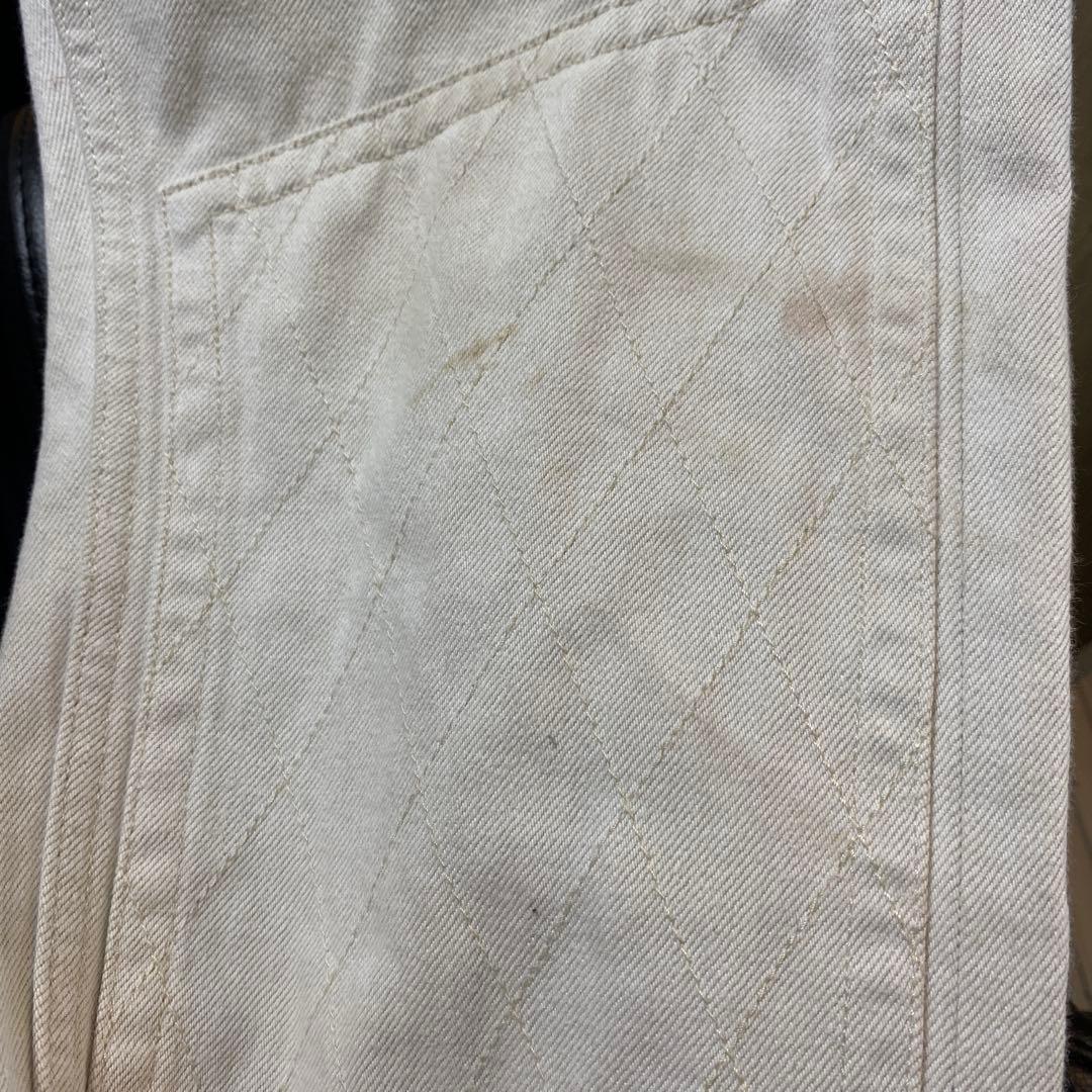 Langlitz Leathers パンツ　ホワイト　32