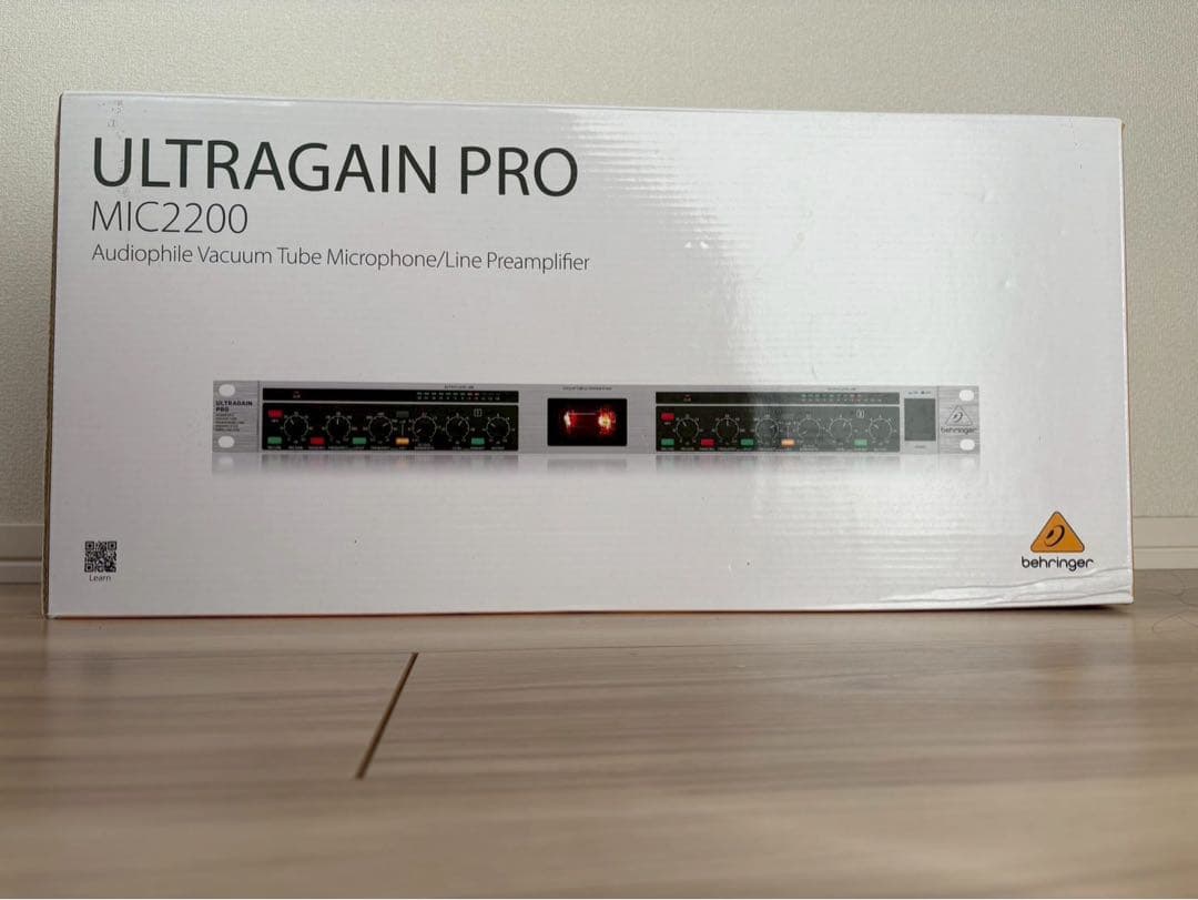 【美品】ベリンガー ULTRAGAIN PRO MIC2200 マイクプリアンプ