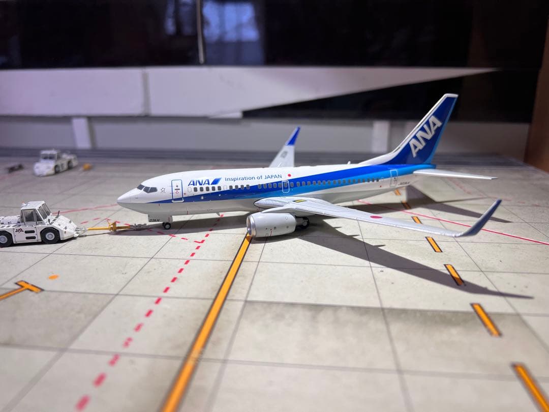 航空機・ヘリコプター jcwings ANA B737-700 1/200