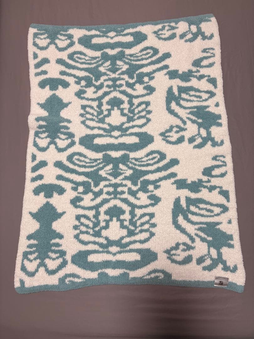 kashwere カシウエア ダマスク柄 ブランケット