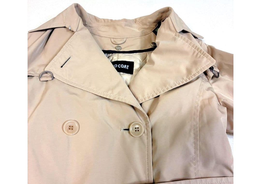 SANYO COAT ベージュ トレンチコート ダウンライナー付 ゴアテックス