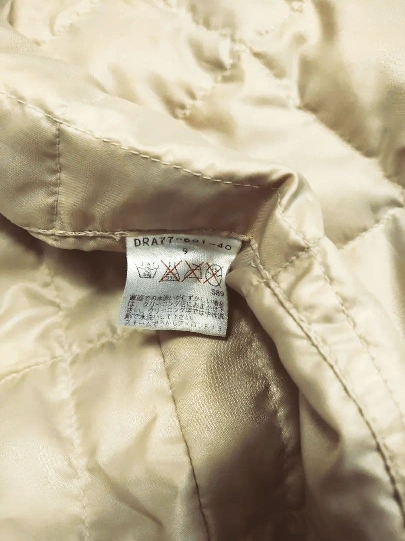 SANYO COAT ベージュ トレンチコート ダウンライナー付 ゴアテックス