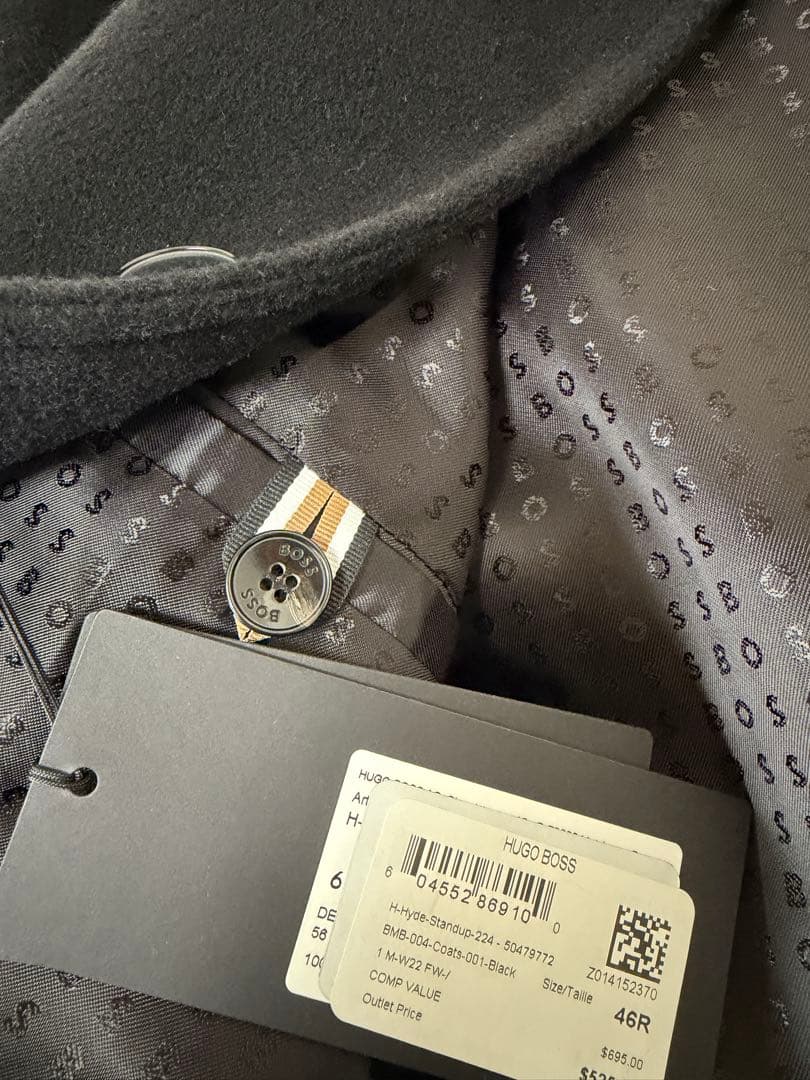 HUGO BOSS カシミヤコート