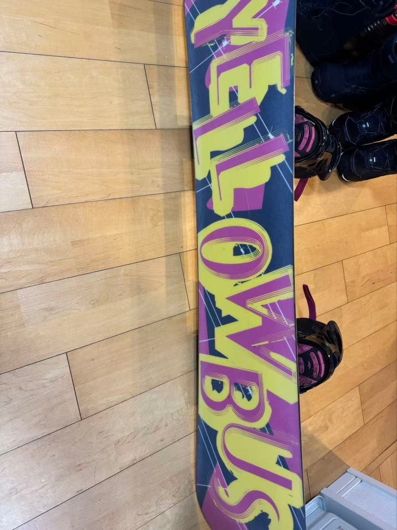 スノーボード３点セット 145cm YELLOWBUS INCREASE