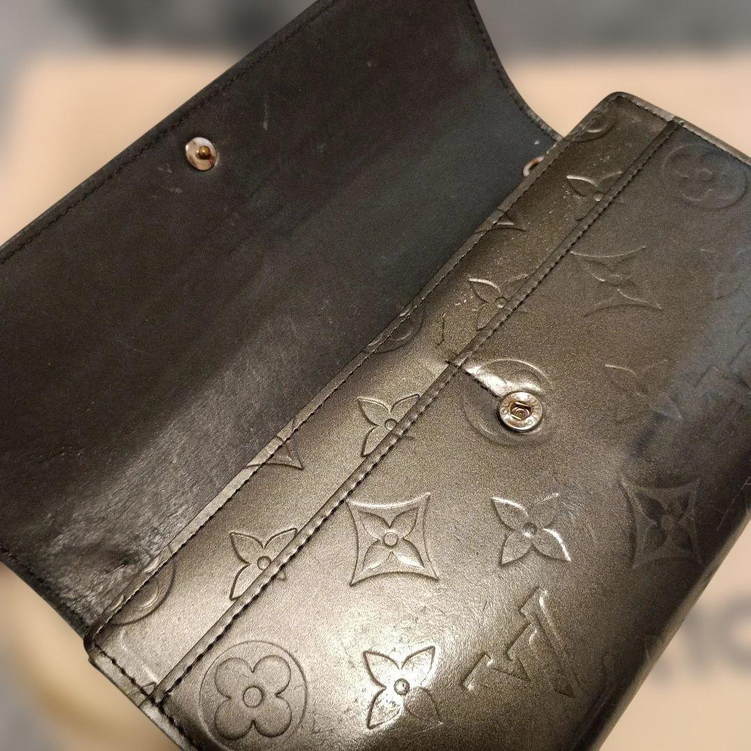 Louis Vuitton モノグラム マット長財布