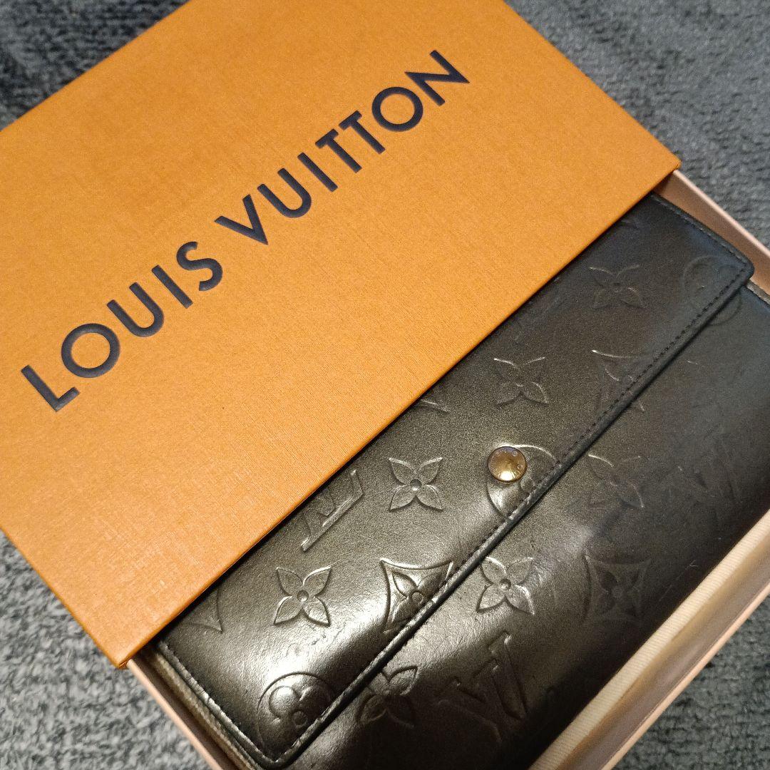 Louis Vuitton モノグラム マット長財布