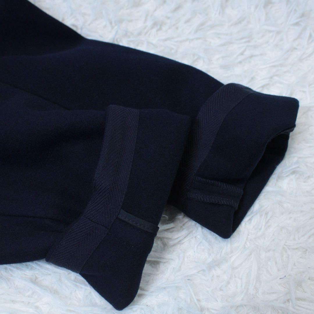 新品 ユニクロ +J ウールオーバーサイズダッフルコート ネイビー ジルサンダー