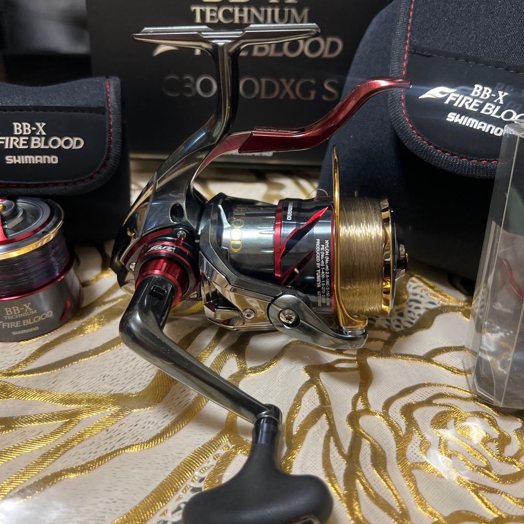 シマノ、19 BB-X ファイアブラッド テクニウム　C3000DXG S 右