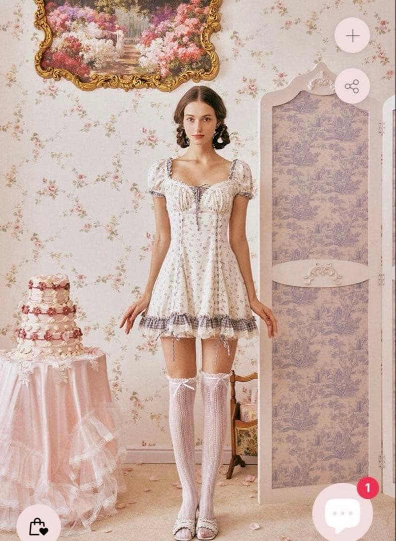 Lacemade レースメイドミニドレス