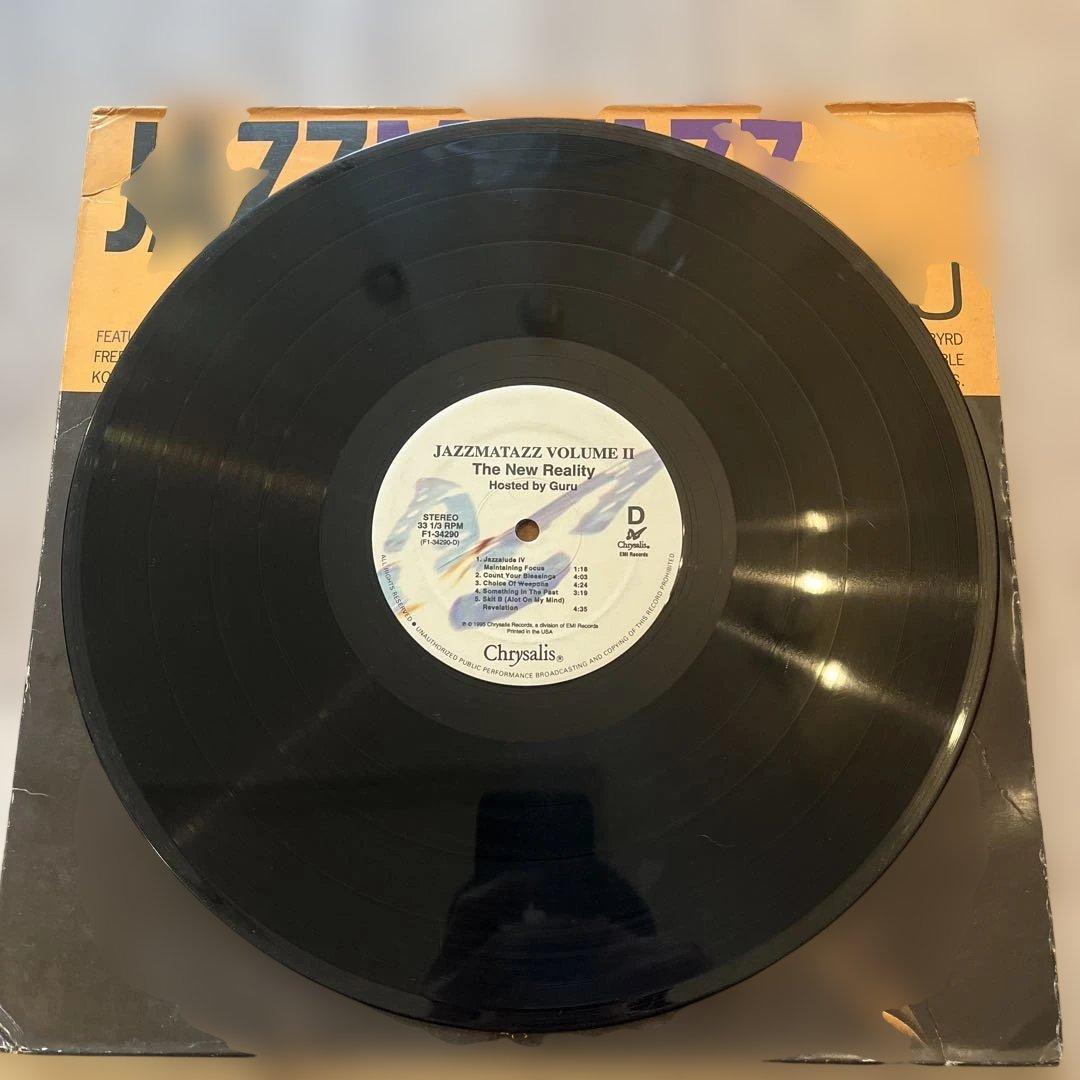 95年USオリジナル Guru Jazzmatazz Vol.2 レコード2枚組