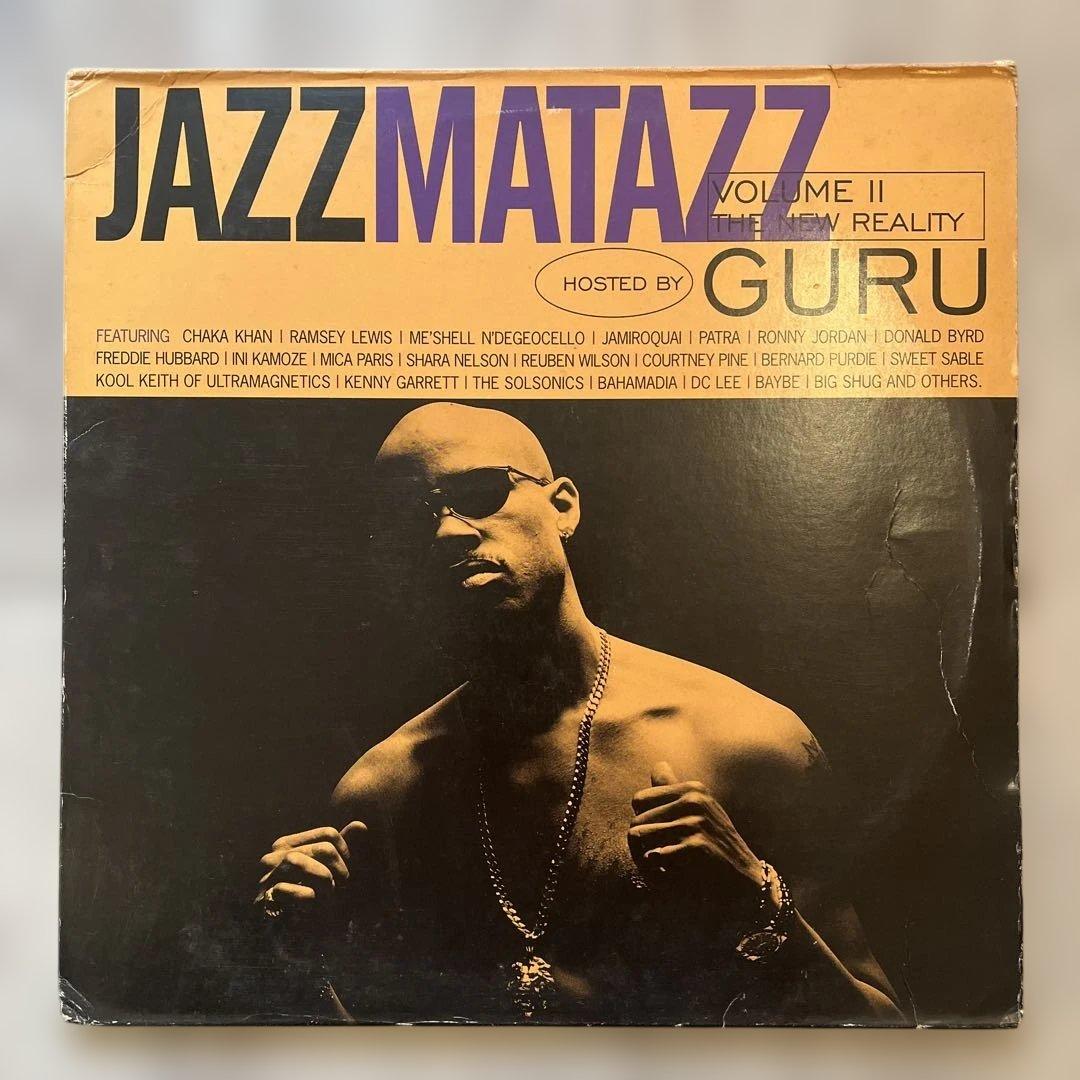95年USオリジナル Guru Jazzmatazz Vol.2 レコード2枚組