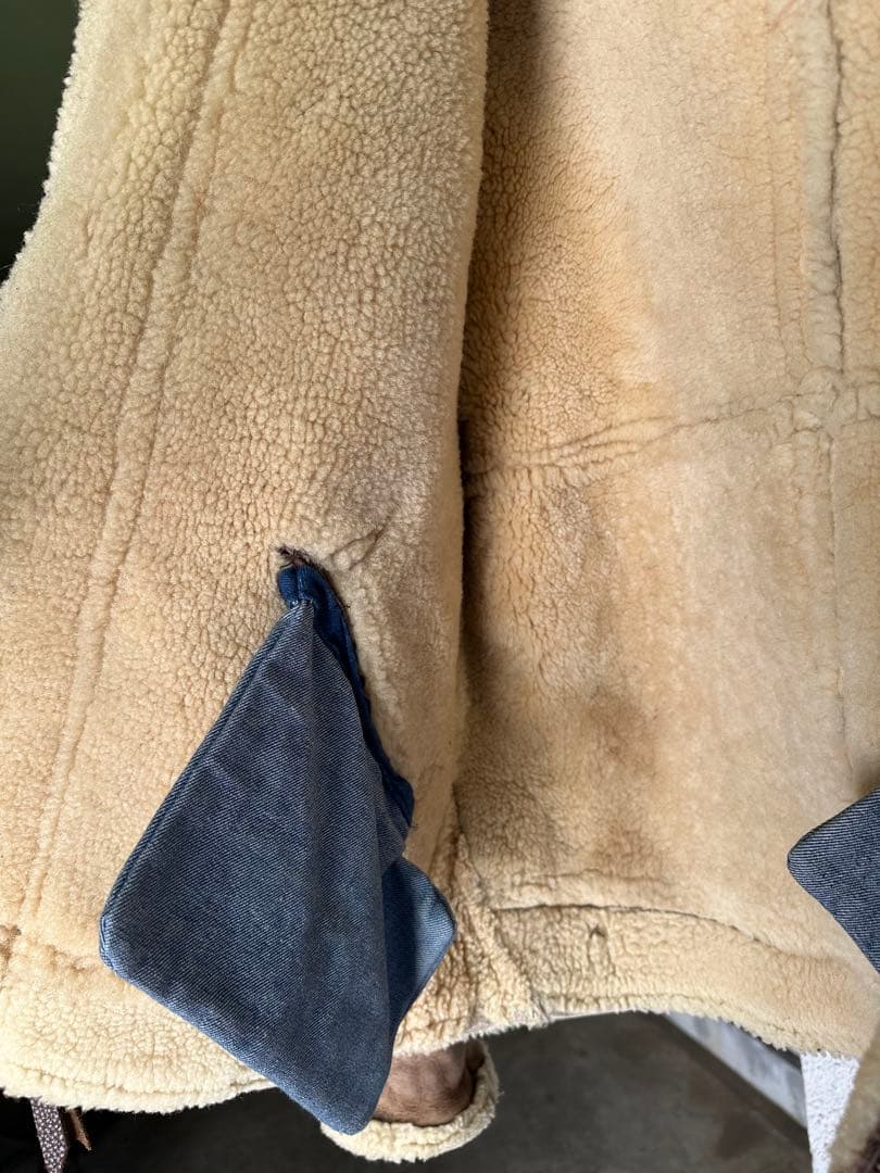 Schott B-3 ムートンジャケットUSA製 TYPE B-3 サイズ36