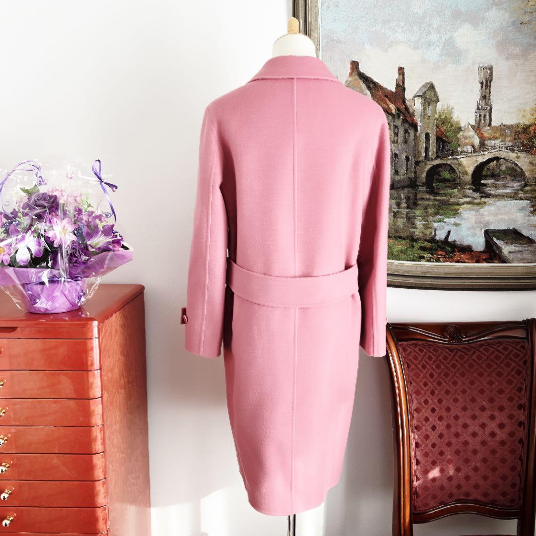 極美品　loropiana ロロピアーナ ダブルフェイス　カシミヤ　コート