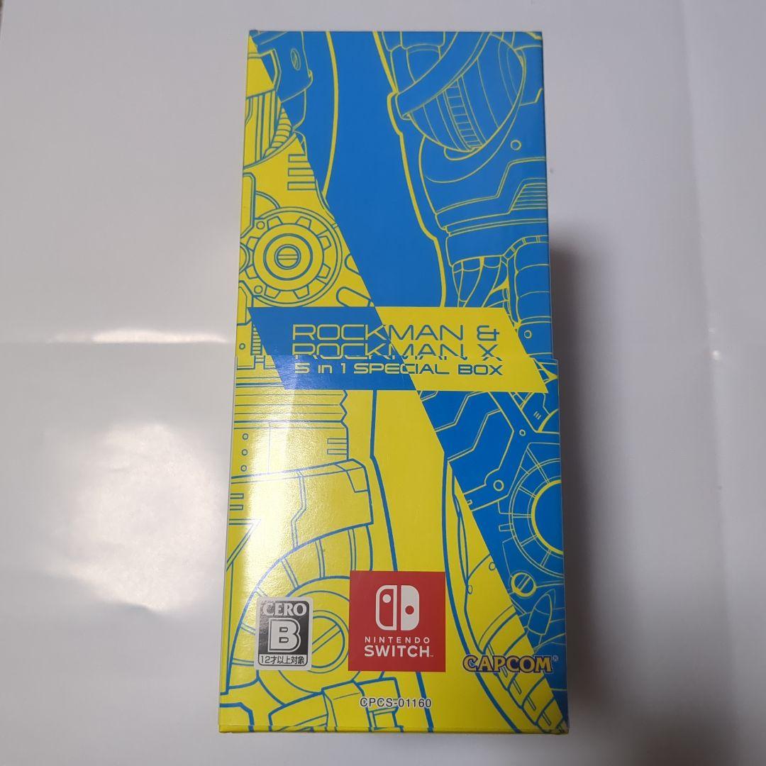 Switch ロックマン&ロックマンX 5IN1 SP.BOX