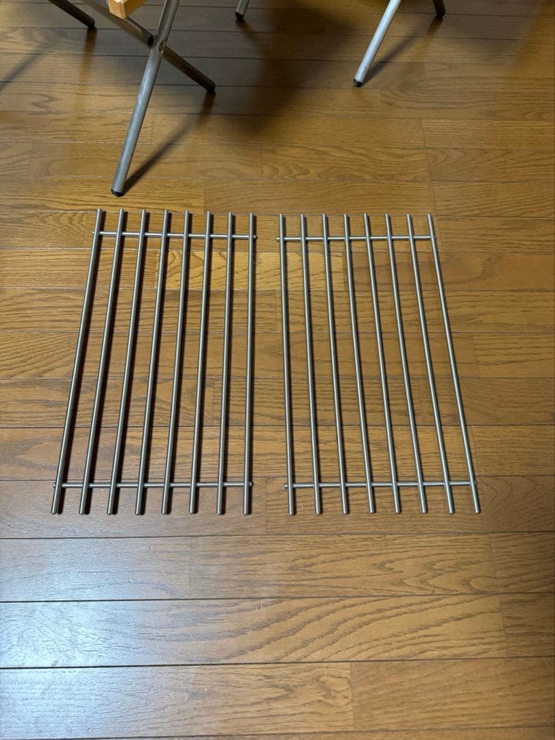 ユニフレーム焚火テーブル2台　レプリングと専用トートバッグ付