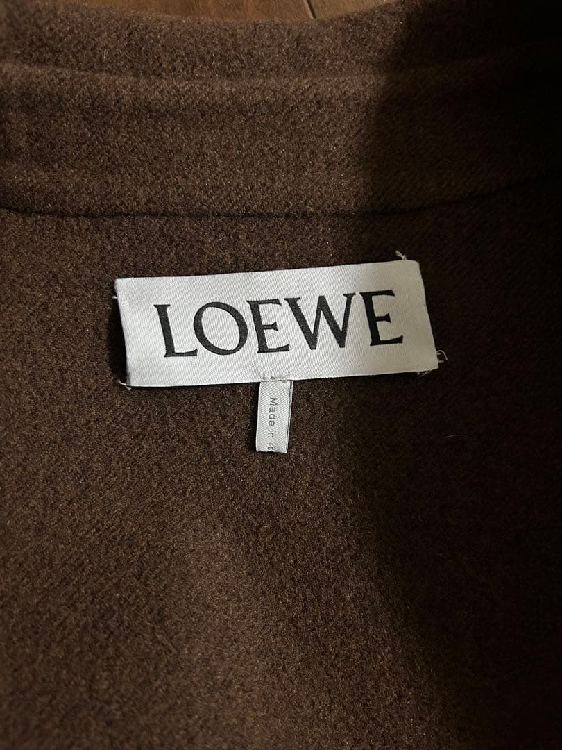LOEWE ポンチョ コート
