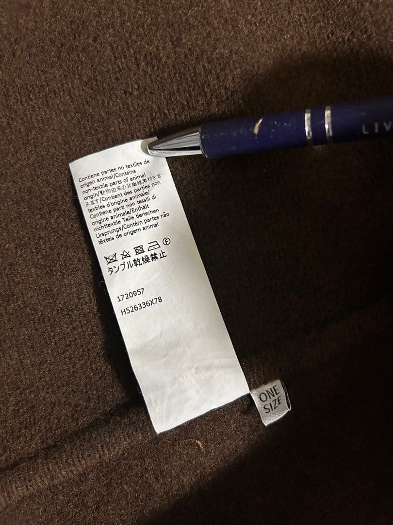 LOEWE ポンチョ コート