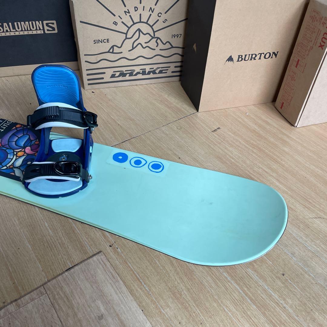 BURTON　バートン　CUSTOM　カスタムバインディング付スノーボードセット