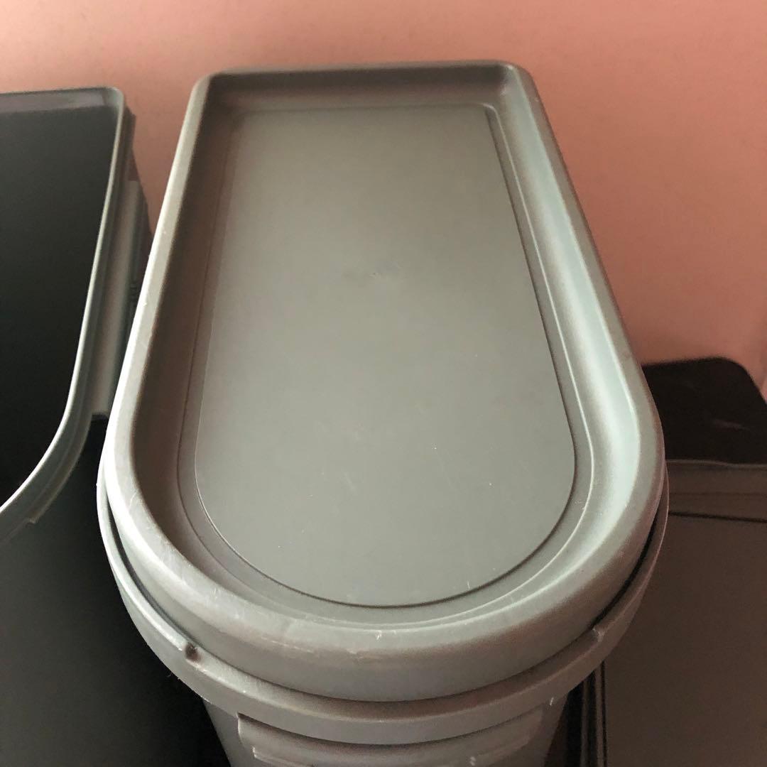 あつ　タッパーウエア　キッチンキーパー　2個セット　ダークグリーン